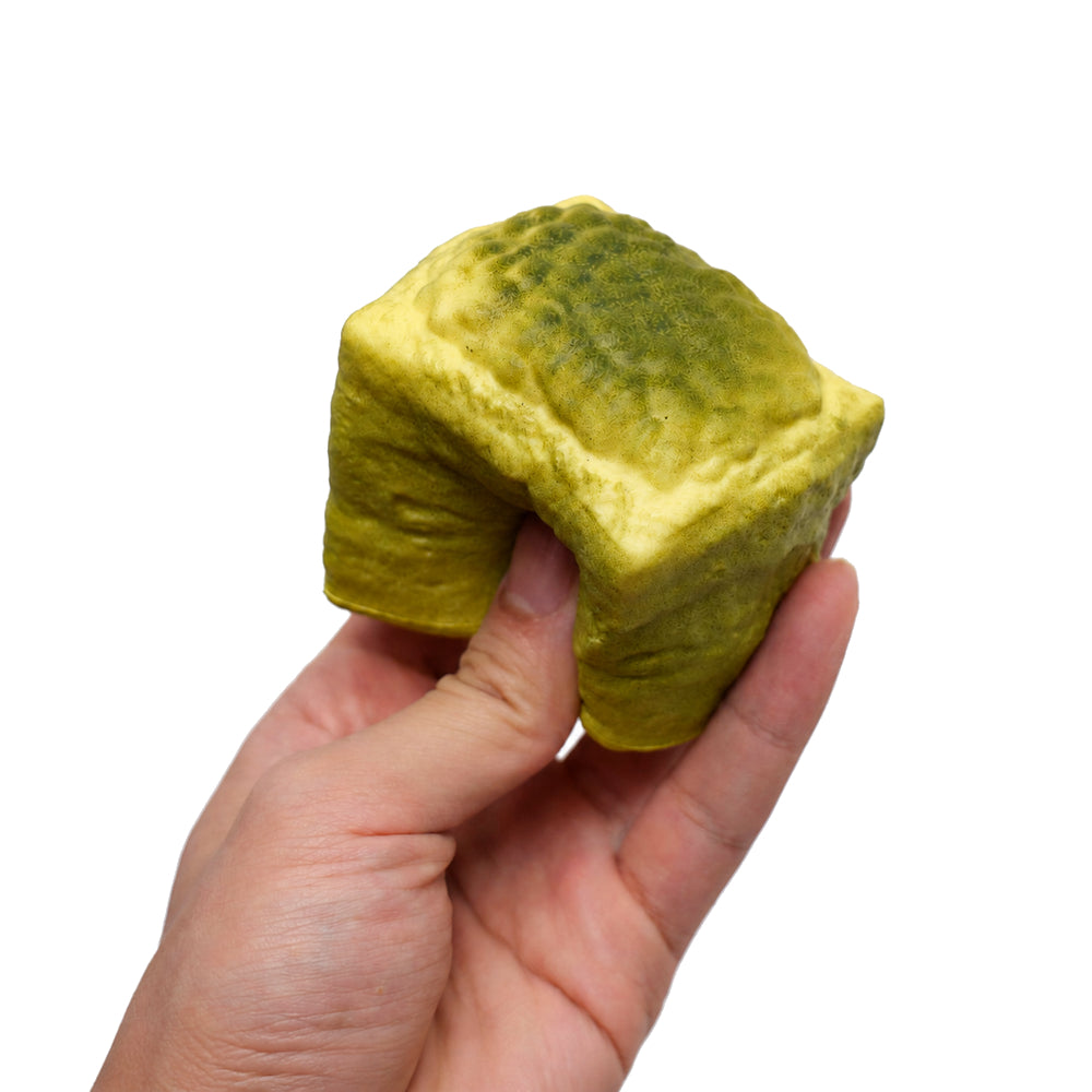 Creamy Matcha Bread Loaf Slowrising Squishy Toy