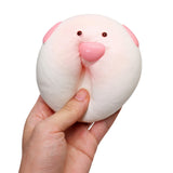 Chubby Pink Puppy Loaf Slowrising Squeeze Toy